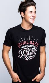 Giving Back Is The New Black Tee Thời Trang