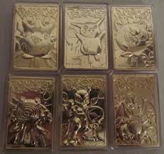 1999 jungle pikachu cards (buy on ebay) most damage one attack: Pokemon Images Pokemon Gold Plated Pikachu Card
