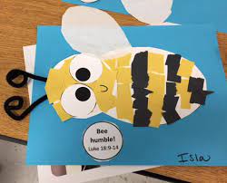 You can start with first painting the rocks with black and yellow paint, preferred paint is acrylic. Paper Bee Craft Preschool Church Lesson S S Blog
