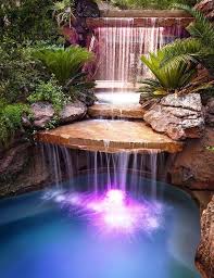 Luxuspools Mit Wasserfallen Pool Poolideen Homedecor Gartendeko Gartenpool Schwimmbad Poolideas Pools Lan Hintergarten Schwimmbad Designs Gartenpools