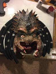 12 predators face concept by corruptionsolid on deviantart. Custom Ooak Predator Face Mask Halloween Prop Etsy