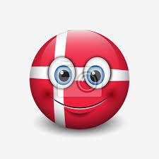 This list contains the emojis of all country flags of the world, with the exception of northern ireland if you do not see any emojis or only see country codes, it means that your system (like windows) does. Cute Emoticon Isoliert Auf Weissem Hintergrund Mit Danemark Flagge Leinwandbilder Bilder Emoticons Lol Smileys Myloview De