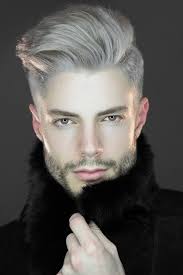 For a lighter ginger alternative, you can test out strawberry blond. Shades Of Gray The Men Who Rock Silver Hair Right Grey Hair Men Mens Hair Colour Mens Hairstyles