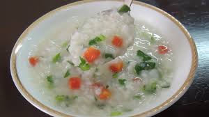 Rinse grains once, add water and bring it to a boil, lower the heat and simmer for an hour or more until everything is cooked, stir occasionally. Rice Porridge Super Easy Radish Porridge Healthy Breakfast Youtube