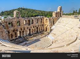 Built in the first century ad, odeon of herodes atticus remains an incredible venue of art for the people of greece and their guests. Odeon Herodes Atticus Image Photo Free Trial Bigstock