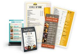 Bar Menu Design | Printables Corner