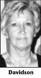 ELAINE DAVIDSON Obituary (2014)