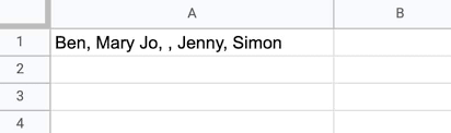 Published tue, feb 1 20224:19 pm est updated wed, feb 2 20223:11 am. Split Function In Google Sheets With Example Use Cases