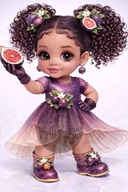 🍓✨ The Fruit Glam Doll Collection is here ✨🍓, This collection blends  fruit-inspired color stories with couture-style glam dolls designed for  digital art lovers, collectors, and creatives., Available ...