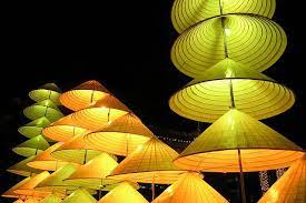 Conical Hat Tet Decoration Conical Hat Stage Decor