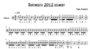 There are many online drum schools out there and we offer free lessons to get you started. Percussion And Drum Stuff Dartmouth Hs 2012 Snare Sheet Music Sheet Music Drum Lessons Music