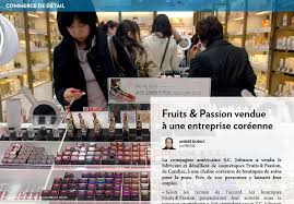 Fruits Passion Vendue A Une Entreprise Coreenne La Presse