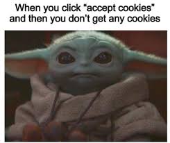 But I Want Cookies Babyyoda Yoda Funny Yoda Meme Yoda Images