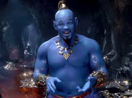 With will smith, mena massoud, naomi scott, marwan kenzari. New Aladdin Trailer Shows Off Genie In The Live Action Movie Remake