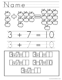 These 11 Addition Worksheets And Flash Cards Take A Repetition And Memorization Approach To Learning To A How To Memorize Things Writing Numbers Writing Skills
