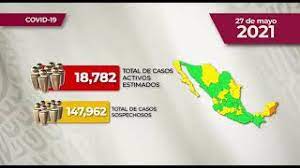 En las últimas 24 horas se han confirmado. Reporte Diario De Covid 19 27 De Mayo De 2021 Youtube