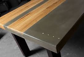 The concrete dining table can be made for under $195 dollars in materials cost. 20 Concrete Tables Ideas Concrete Dining Table Concrete Furniture Concrete