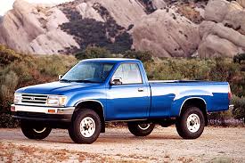 If not corrected, the vehicle could lose control, causing a collision. 1993 98 Toyota T100 Consumer Guide Auto