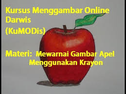 Check spelling or type a new query. Cara Mudah Mewarnai Gambar Apel Menggunakan Krayon Youtube