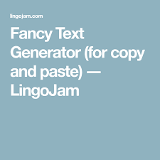 Cursive generator copy and paste. Fancy Text Generator For Copy And Paste Lingojam Text Generator Lettering Fonts Text