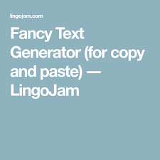 Fancy Text Generator For Copy And Paste Lingojam Text Generator Text Generation The word calligraphy is derived from greek, meaning beautiful writing. fancy text generator for copy and