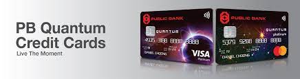 Dcu's visa platinum credit card offers a rate lower than you'll find on most other bank or store cards. Public Bank Berhad Pb Quantum Credit Cards