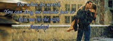 I've always found the rain very calming. Romantic Quotes About Rain Quotesgram