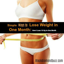 You have to intersperse faster and lighter parts with others a little harder and more intense. Simple Ways To Lose Weight In One Month How I Lose 7 Kg In 1 Month
