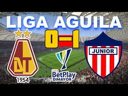 Millonarios in actual season average scored 1.38 goals per match. Deportes Tolima Vs Junior 0 1 Liga Aguila 2021 24 0