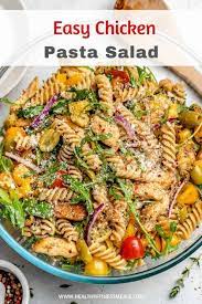 Chicken Pasta Salad Recipe Chicken Pasta Salad Recipes Chicken Pasta Salad Easy Chicken Pasta