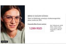 Cassandra Blue Screen naočare Avon