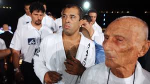 Oldschool: Helio Gracie pomaga w przygotowaniach Royce'a do walki z  Sakurabą