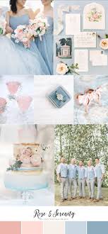 Rose Serenity Romantic Wedding Inspiration In Pantone S Colours Of The Year Chic Vintage Brides Pink Blue Weddings Blue Wedding Inspiration Wedding Themes Spring