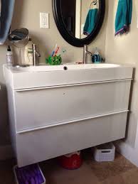 ikea godmorgon/braviken sink: day 1