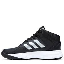Black And White Adidas Basketball Shoes Men S Neo Cloudfoam Ilation Mid Wide Basketball Shoe Basketball Shoes Best Basketball Shoes White Basketball Shoes