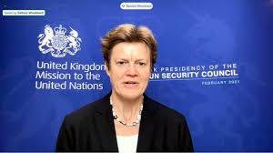 March 12, 2021 at 2:50 a.m. Virtual Media Stakeout By President Of Security Council United Nations Un Audiovisual Library