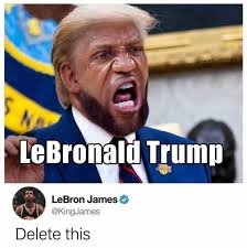Lebron james memes reacted to by elders! Dopl3r Com Memes Al E Creator Lebronald Trump Akers Lebron James Kingjames Delete This