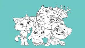 Plusieurs dizaines de coloriages chat disponibles ainsi que plusieurs autres dessins vous trouverez pour votre enfant son coloriage prefere de chat. Coloriage Buffycats A Imprimer Coloriage A Imprimer 44 Chats