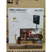 Tv digital tetap bisa ditayangkan di tv analog produksi lama seperti tv tabung. Jual Antena Digital Toyosaki Aio 220 Kab Cirebon Cahaya Surya Cirebon Tokopedia