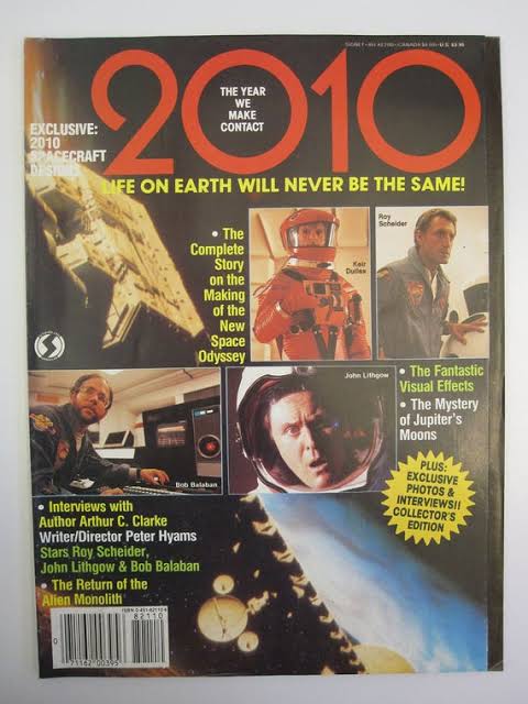 2010: the Year We Make Contact - Magazine - Roy Scheider - John Lithgow -  Arthur C. Clarke - Etsy