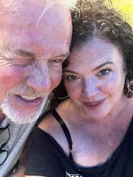 Hi all! I just wanted to introduce myself and share a photo I took. This is  me and my sweet and funny and wonderful husband of 18 years. I'm an HSP,  that
