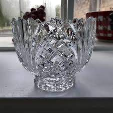 Shop for—and learn—about vintage and antiques. Vintage Crystal Bowl Large Pineapple Pattern With Scalloped Rim Collectible Display Center Bowl Fine Crystal Carol S True Vintage And Antiques