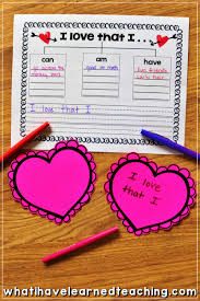 Valentine S Day Classroom Activity Valentines Writing Activities Valentines School Kindergarten Valentines