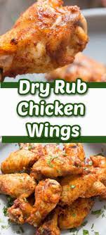 Easy Dry Rub Chicken Wings Dry Rub Chicken Wings Chicken Wing Recipes Walnut Chicken Recipe
