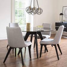 Ventu light oak round dining table. Canadel Downtown Custom Dining Customizable Round Table Set Becker Furniture Dining 5 Piece Sets
