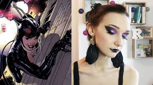 Catwoman-Inspired Makeup