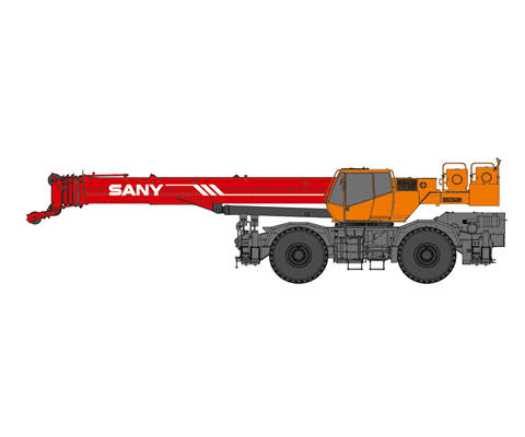 Sany SRC550H Rough Terrain Crane