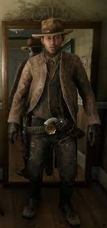 First Generation Sean Callous Callahan Red Dead Online My Outfit Leather Jacket