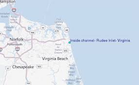 Inside Channel Rudee Inlet Virginia Tide Station Location