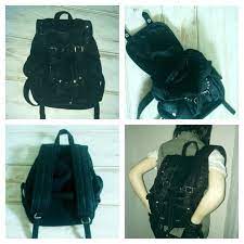 Lisbeth Genuine Leather Backpack Leather Backpack Studded Backpack Black Leather Backpack